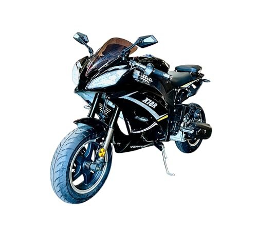 200cc Automatic Motorcycle, Venom X18R Black, RX-6 Auto,...