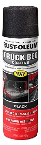 Rust-Oleum 248914 Truck Bed Coating Spray, 15 oz, Black,...