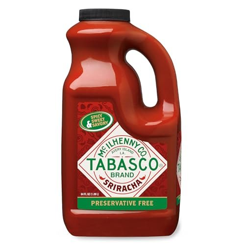 TABASCO Brand Sriracha Hot Sauce, Medium Heat, Bulk Plastic...