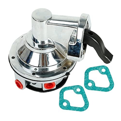 wangtney Chrome Mechanical Fuel Pump With Fittings...