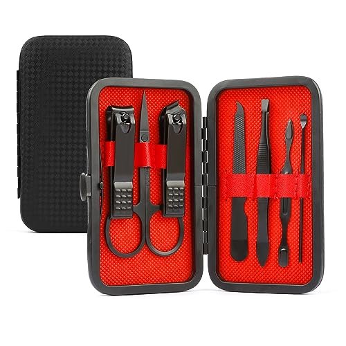 Manicure Set, Stocking Stuffer for Men, Nail Clipper Kit,...