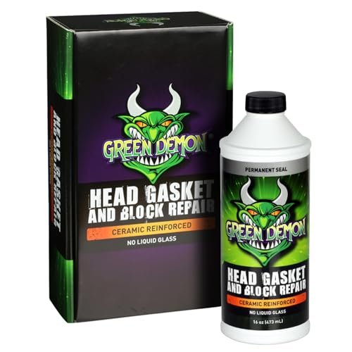 GREEN DEMON Head Gasket and Block Repair | Ceramic...
