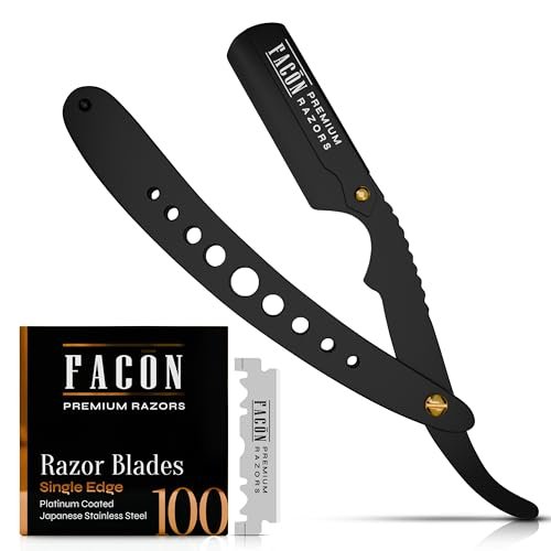 Facón Straight Razors for Men - Professional Barber...