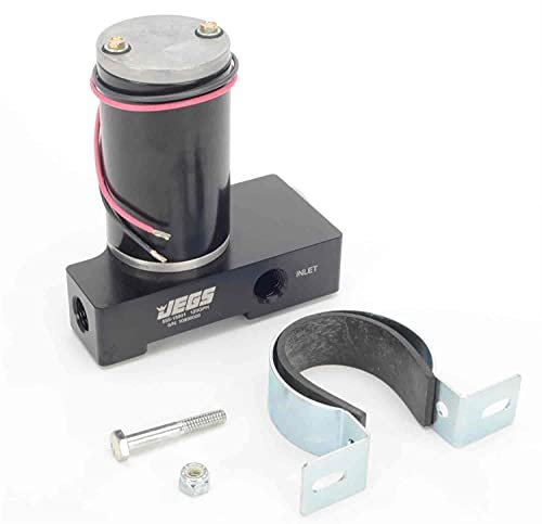 JEGS Ultra-Quiet Electric Fuel Pump | 120 GPH | 3/8...