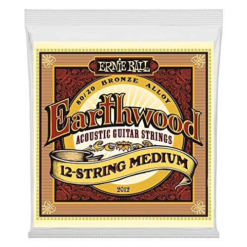 Ernie Ball Earthwood 12-String Medium 80/20 Bronze Acoustic...