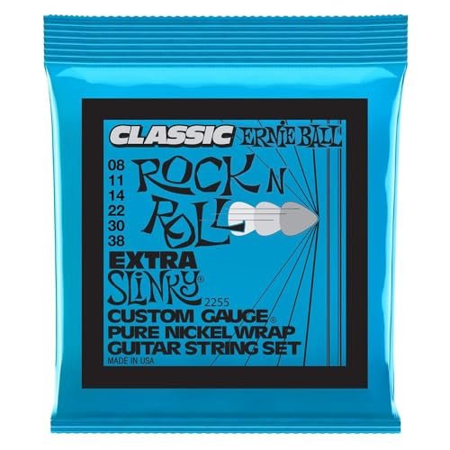 Ernie Ball Extra Slinky Classic Pure Nickel Electric Guitar...