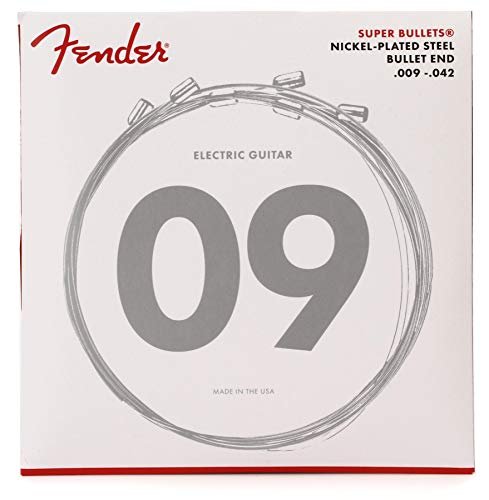 Fender Super 3250 Bullet Electric Guitar Strings, Nickel...