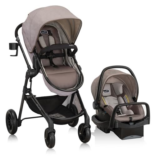 Evenflo Pivot Modular Travel System with LiteMax Infant Car...