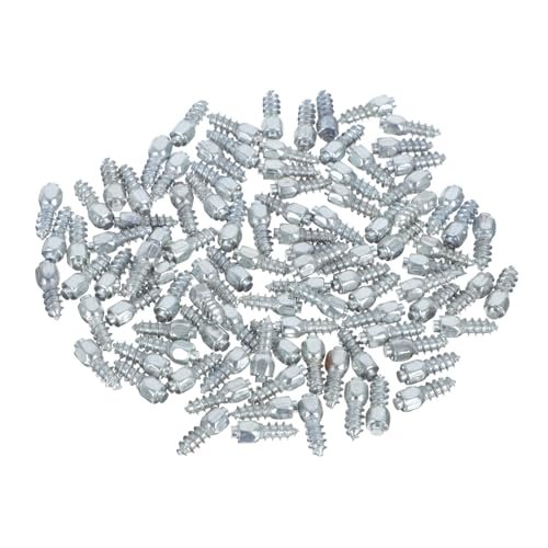 CHILDWEET 100pcs Screw Tire Studs Anti-Slip Winter Car...