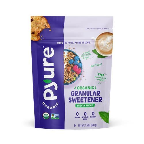 Pyure Organic Stevia Blend | Granulated Sugar Substitute...