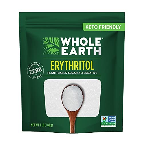 WHOLE EARTH 100% Erythritol Zero Calorie Plant-Based Sugar...