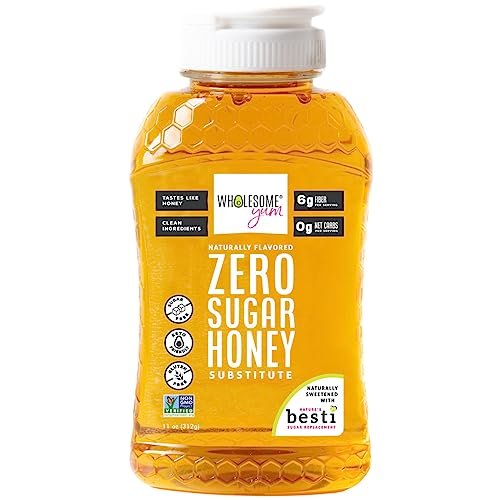 Wholesome Yum Zero Sugar Honey Substitute (Keto) - Natural...