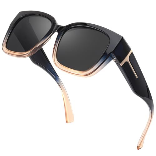 Myiaur Fit Over Sunglasses for Women, Trendy Designer Style...