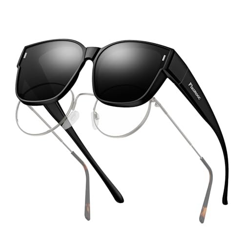 Pluxmooc Polarized Sunglasses Over Glasses Women, Fit Over...