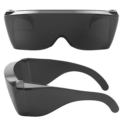 Wise Eyewear Cover-Ups Black Fit Over Sunglasses - Wrap...