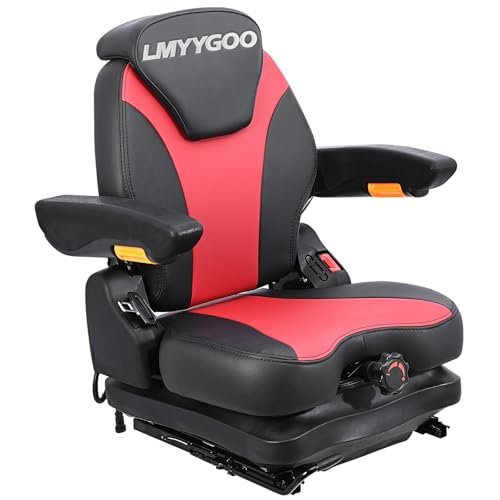 Universal Lawn Mover Seat, Zero Turn Mower Suspension...