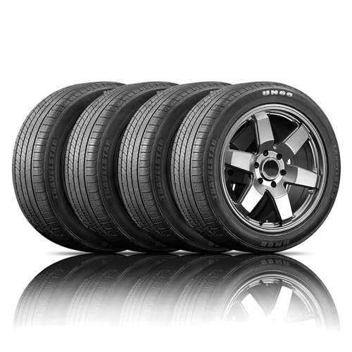 Set of 4 (Four) Travelstar UN66 225/55R18 98V All-Season...