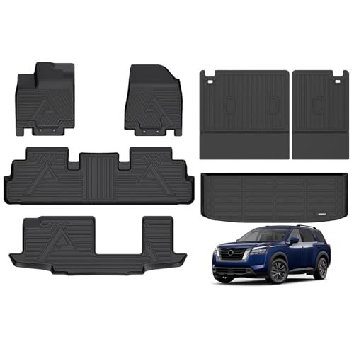 ANBINGO® Floor Mats & SeatBack Cargo Liner | Pathfinder...