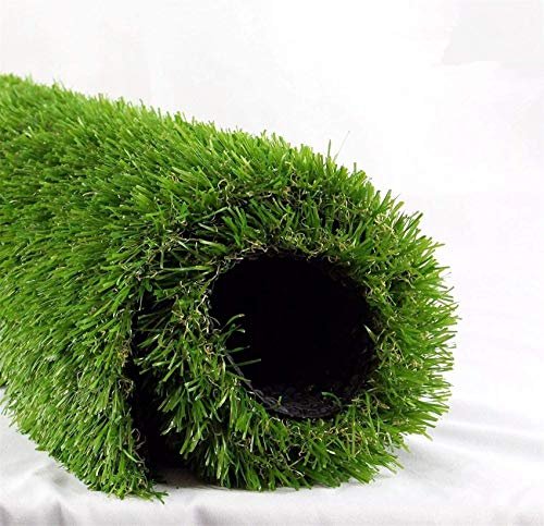 Realistic Deluxe Artificial Grass Synthetic Thick Lawn Turf...