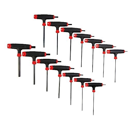 CRAFTSMAN T-Handle Allen Wrench Set, Hex Keys, SAE & MM,...