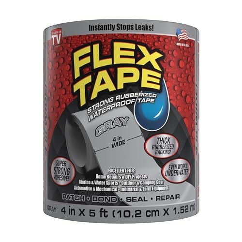 Flex Tape, Original Thick Flexible Rubberized Waterproof...