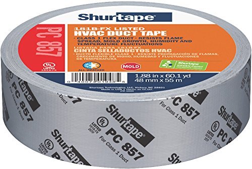 Shurtape PC 857 UL 181B-FX Listed/Printed Cloth Waterproof...