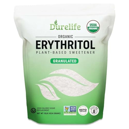 Durelife USDA organic erythritol sweetener, non gmo...