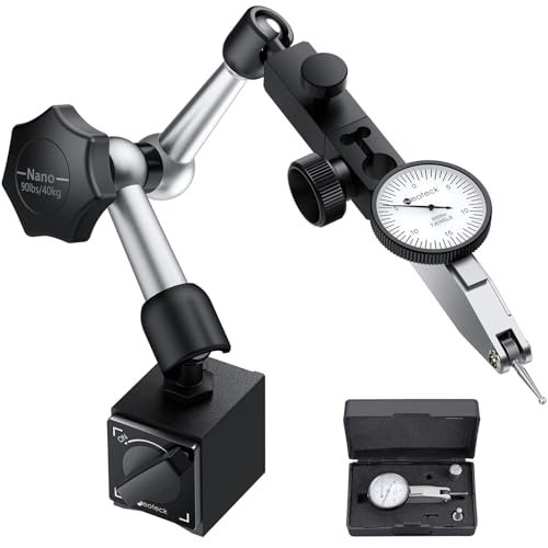 Neoteck Dial Test Indicator with Magnetic Base Stand and...