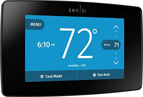 Emerson Sensi Touch Wi-Fi Smart Thermostat with Touchscreen...