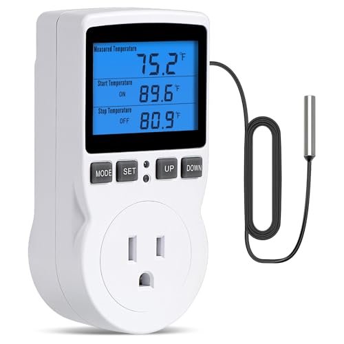 INKBIRDPLUS Plug in Thermostat Temperature Controlled...