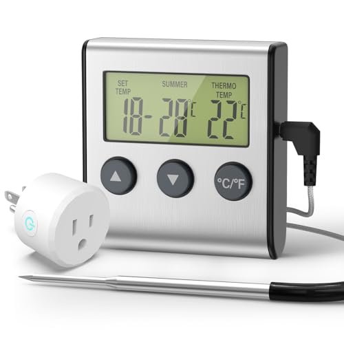 Wothfav Wireless Digital Temperature Controller 16A 3600W,...