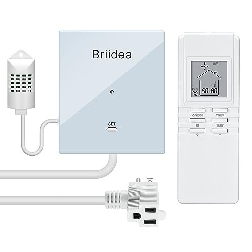 briidea Exhaust Fan Remote Control Kit, Attic Fan...