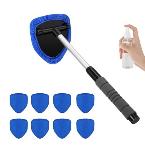 PASDUCHAS 10 PCS Window Cleaner Tool, Extendable Clean...