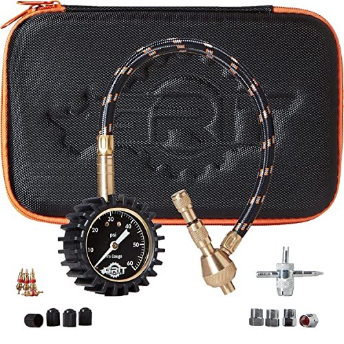 Grit Performance Tire Pressure Gauge (0-60 PSI) Heavy Duty,...