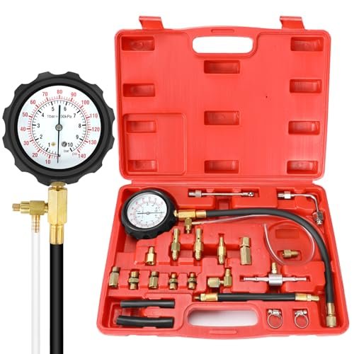 BETOOLL 0-140PSI Fuel Injector Injection Pump Pressure...