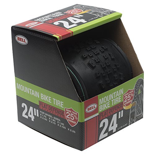 Bell 7091038 Flat Defense Mountain Bike Tire, 24