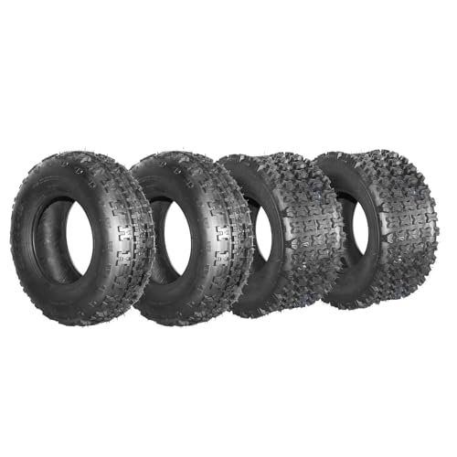 SUNROAD Set of 4 ATV UTV Tires 21x7-10 Front &...