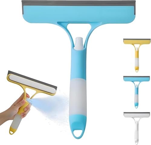 3 in 1 Spray Squeegee, Window Squeegee with Spray 3...