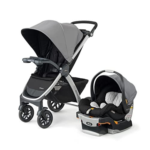 Chicco Bravo 3-in-1 Trio Travel System, Bravo Quick-Fold...