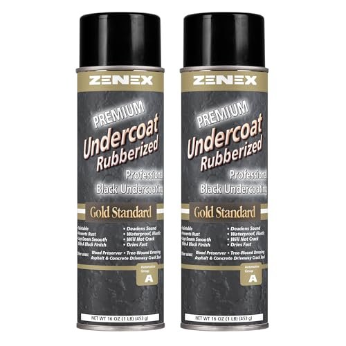 Zenex Rubberized Undercoat - Heavy Duty Undercoating for...
