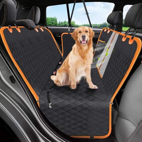 Dog Car Seat Cover, 600D Heavy Durable Dog Seat Cover...
