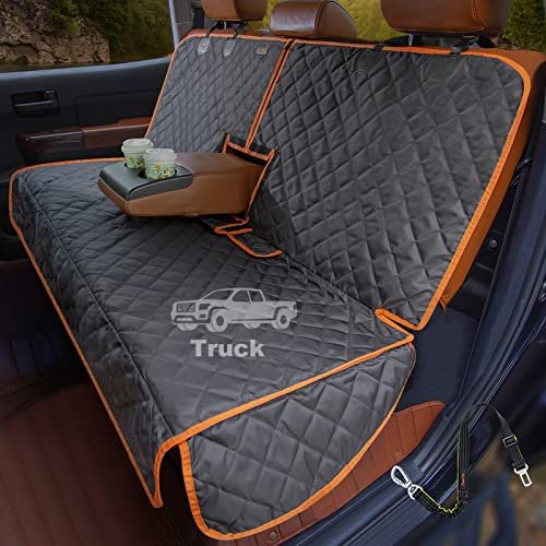 iBuddy Dog Seat Cover for Truck Waterproof Truck Back...