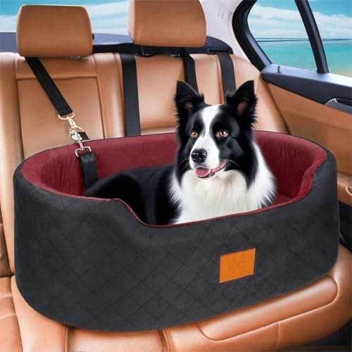 Dog Car Seat for Medium Dogs Up to 50 lbs,...
