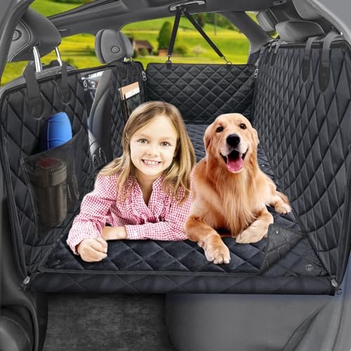 URPOWER Dogs Back Seat Extender with Non-Slip Blanket -...