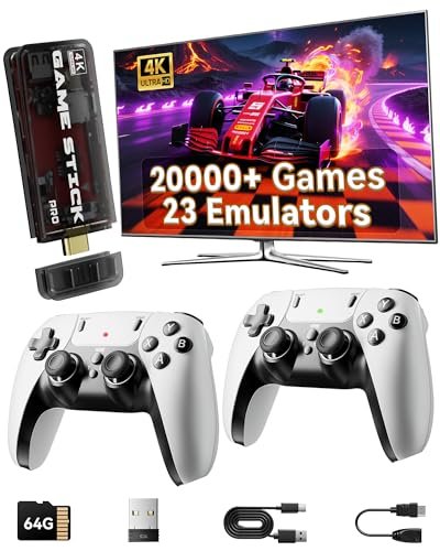 2025 Retro Gaming Console Pro 4K HDMI with 20,000+...