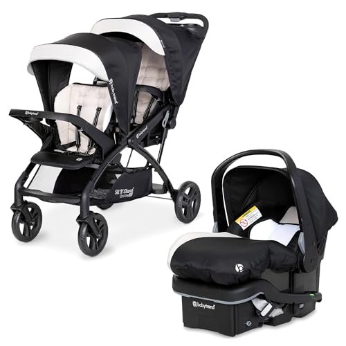 Baby Trend Sit N' Stand Tandem Double Stroller 2.0 DLX...