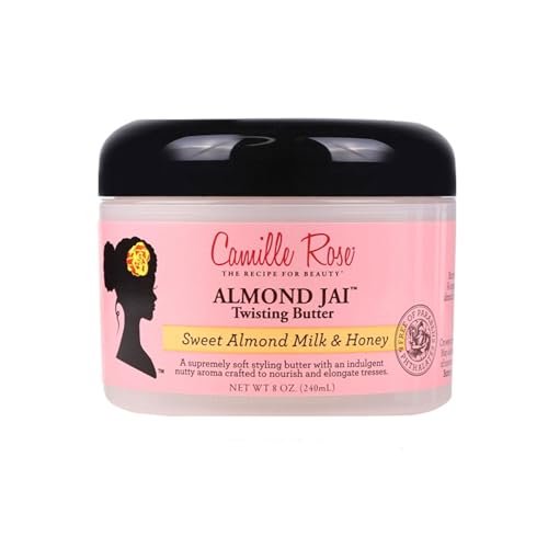 Camille Rose Almond Jai Twisting Hair Styling Butter, with...