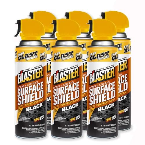 B'laster Surface Shield Black Series Spray Can with...