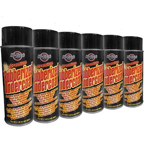 HI-TECH Rubberized Undercoat Spray – Professional Grade...