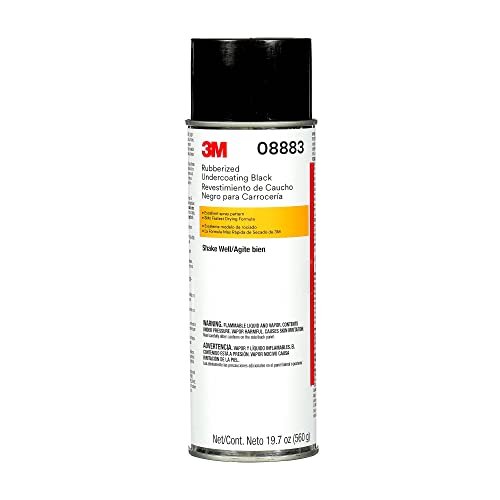 3M Rubberized Undercoating Aerosol Spray, 08883, 19.7 oz,...